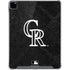 MLB Colorado Rockies Dark Wash iPad Pro 12.9in (2020) Clear Case