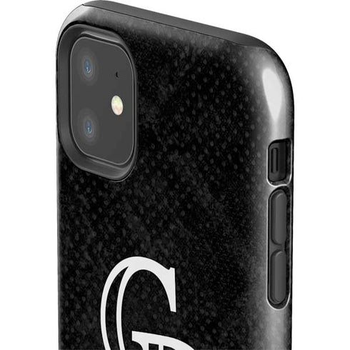 MLB Colorado Rockies Dark Wash iPhone 11 Impact Case
