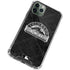 MLB Colorado Rockies Dark Wash iPhone 11 Pro Max Clear Case