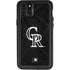 MLB Colorado Rockies Dark Wash iPhone 11 Pro Max Waterproof Case
