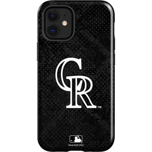 MLB Colorado Rockies Dark Wash iPhone 12 Mini Impact Case