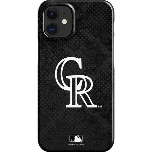 MLB Colorado Rockies Dark Wash iPhone 12 Mini Lite Case