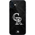 MLB Colorado Rockies Dark Wash iPhone 12 Mini Skin