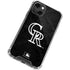 MLB Colorado Rockies Dark Wash iPhone 13 Mini Clear Case