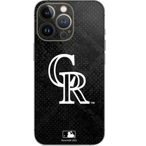 MLB Colorado Rockies Dark Wash iPhone 13 Pro Skin