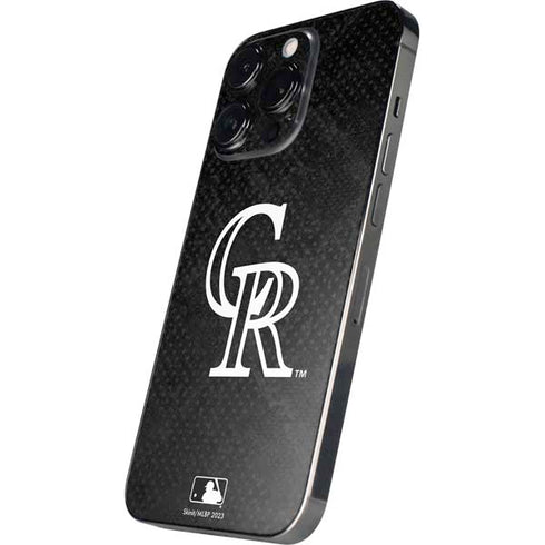 MLB Colorado Rockies Dark Wash iPhone 13 Pro Skin