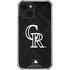 MLB Colorado Rockies Dark Wash iPhone 14 Plus Clear Case