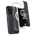 MLB Colorado Rockies Dark Wash iPhone 15 Pro MagSafe Case