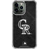 MLB Colorado Rockies Dark Wash iPhone 15 Pro Max Clear Case
