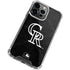 MLB Colorado Rockies Dark Wash iPhone 15 Pro Max Clear Case