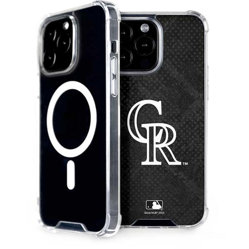 MLB Colorado Rockies Dark Wash iPhone 15 Pro Max MagSafe Case