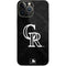 MLB Colorado Rockies Dark Wash iPhone 14 Pro Max Skin