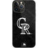 MLB Colorado Rockies Dark Wash iPhone 14 Pro Max Skin