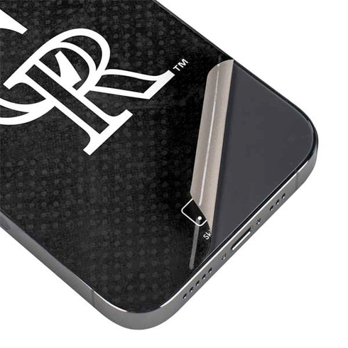 MLB Colorado Rockies Dark Wash iPhone 14 Pro Max Skin