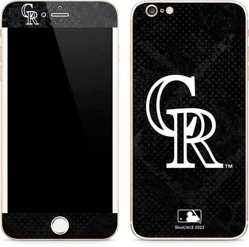 MLB Colorado Rockies Dark Wash iPhone 6/6s Plus Skin