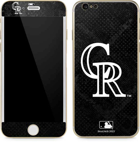 MLB Colorado Rockies Dark Wash iPhone 6/6s Skin