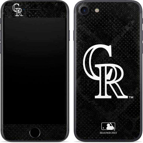 MLB Colorado Rockies Dark Wash iPhone 7 Skin