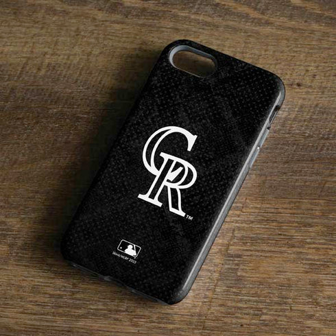 MLB Colorado Rockies Dark Wash iPhone 8 Pro Case
