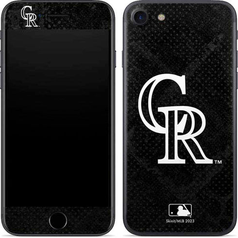 MLB Colorado Rockies Dark Wash iPhone 8 Skin