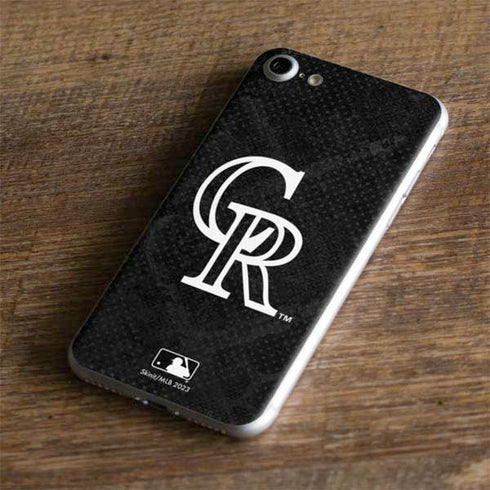 MLB Colorado Rockies Dark Wash iPhone 8 Skin