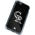 MLB Colorado Rockies Dark Wash iPhone SE (2nd & 3rd Gen) Clear Case