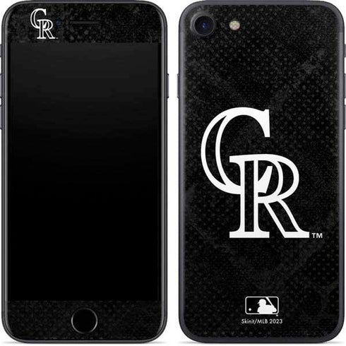 MLB Colorado Rockies Dark Wash iPhone SE (2nd & 3rd Gen) Skin