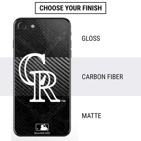 MLB Colorado Rockies Dark Wash iPhone SE (2nd & 3rd Gen) Skin