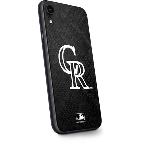 MLB Colorado Rockies Dark Wash iPhone XR Skin