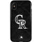 MLB Colorado Rockies Dark Wash iPhone XS Pro Case