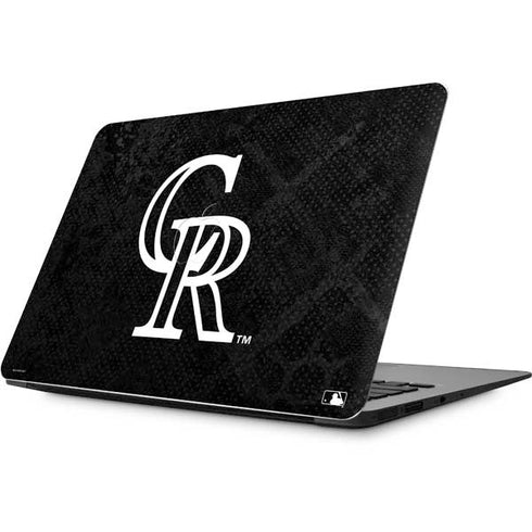 MLB Colorado Rockies Dark Wash Apple MacBook Skin