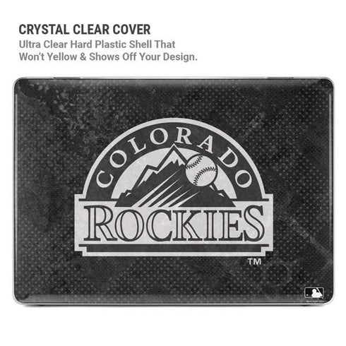 MLB Colorado Rockies Dark Wash MacBook Air 13in M1 (2021) Case plus Skin