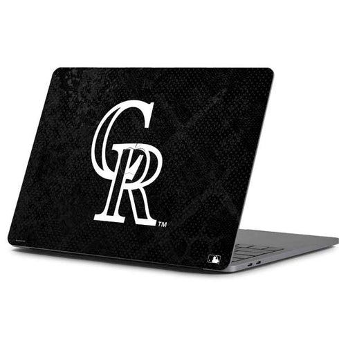 MLB Colorado Rockies Dark Wash Apple MacBook Pro 13-inch Skin