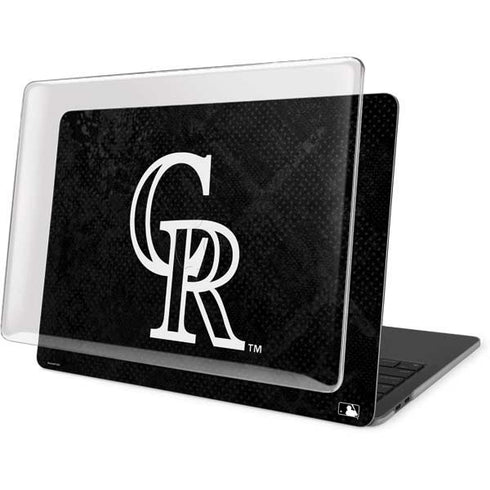 MLB Colorado Rockies Dark Wash MacBook Pro 15in (2016-19) Case plus Skin