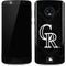 MLB Colorado Rockies Dark Wash Moto G6 Skin