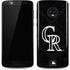 MLB Colorado Rockies Dark Wash Moto G6 Skin