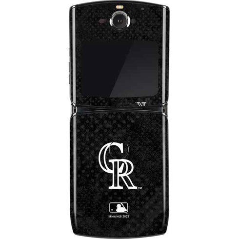 MLB Colorado Rockies Dark Wash Motorola RAZR Skin