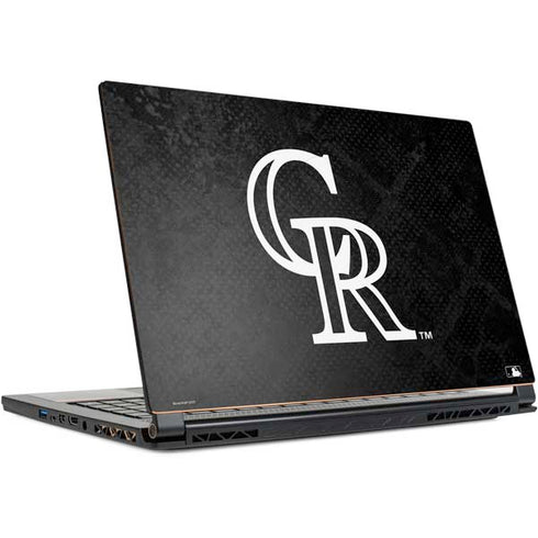 MLB Colorado Rockies Dark Wash MSI GS65 Stealth Laptop Skin