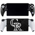 MLB Colorado Rockies Dark Wash PlayStation Portal Remote Player Skin
