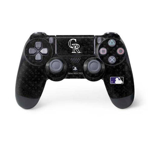 MLB Colorado Rockies Dark Wash PS4 Controller Skin