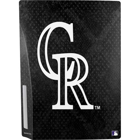MLB Colorado Rockies Dark Wash PS5 Bundle Skin