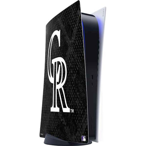 MLB Colorado Rockies Dark Wash PS5 Digital Edition Console Skin