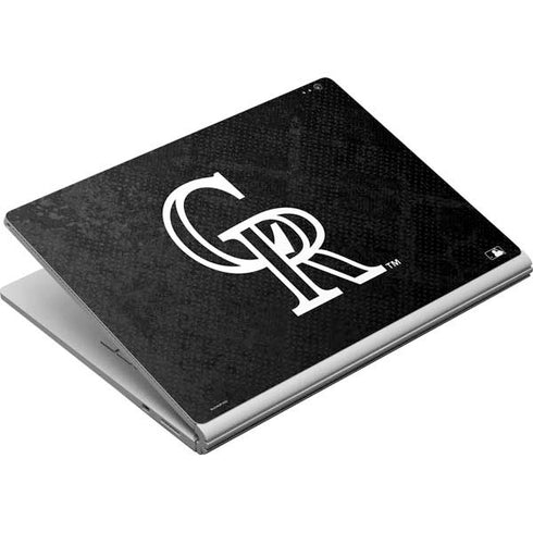 MLB Colorado Rockies Dark Wash Surface Book Skin