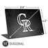 MLB Colorado Rockies Dark Wash Universal Laptop 11in (8.8 x 6.2in) Skin