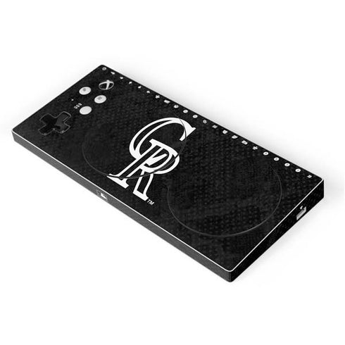 MLB Colorado Rockies Dark Wash Xbox Adaptive Controller Skin