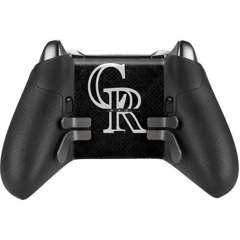MLB Colorado Rockies Dark Wash Xbox Elite Wireless Controller Series 2 Skin