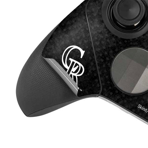 MLB Colorado Rockies Dark Wash Xbox Elite Wireless Controller Series 2 Skin