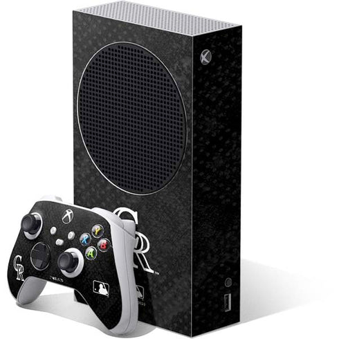 MLB Colorado Rockies Dark Wash Xbox Series S Bundle Skin