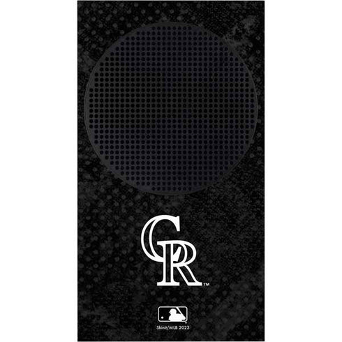 MLB Colorado Rockies Dark Wash Xbox Series S Skins