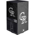 MLB Colorado Rockies Dark Wash Xbox Series X Console Skin
