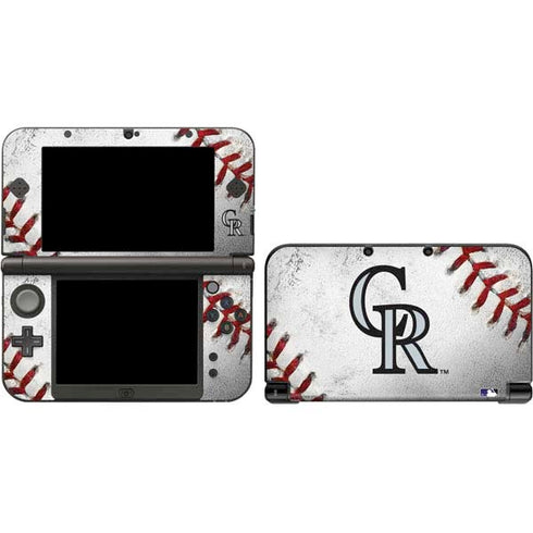 MLB Colorado Rockies Game Ball 3DS XL 2015 Skin